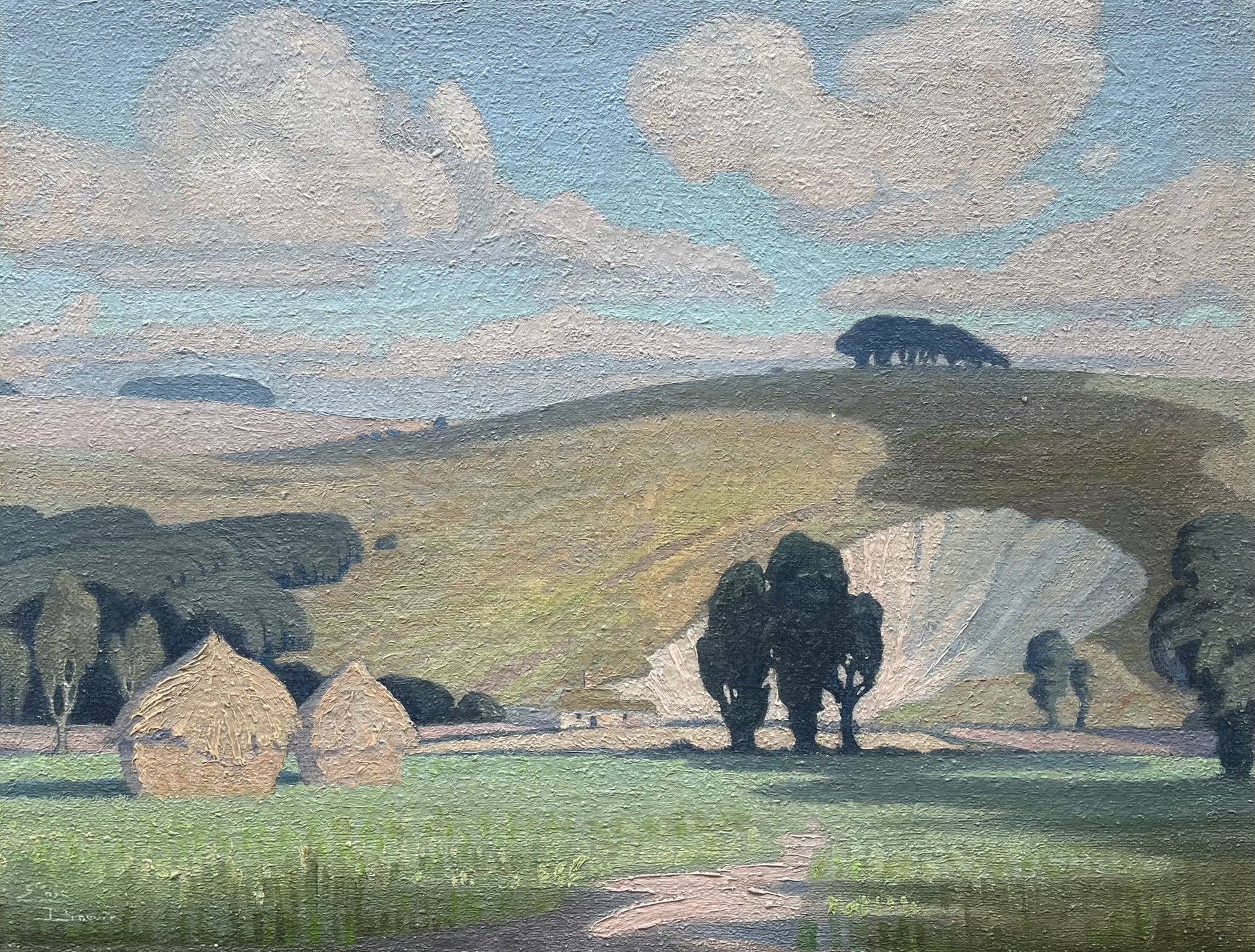 Eric Brown - Salisbury, England, oil on canvas, 20th century - Darnley Fine Art