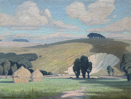 Eric Brown - Salisbury, England, oil on canvas, 20th century - Darnley Fine Art