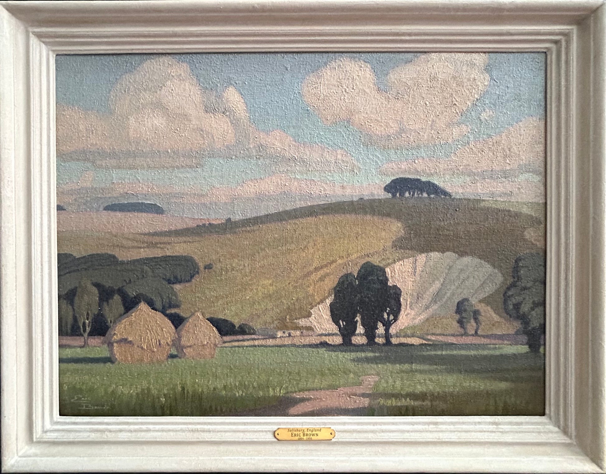 Eric Brown - Salisbury, England, oil on canvas, 20th century - Darnley Fine Art