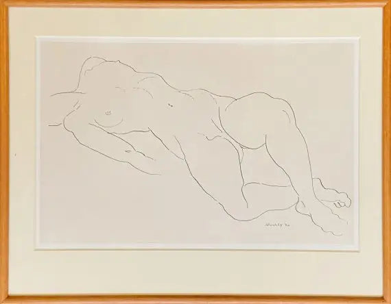 Horace Brodsky - Essence of Line, ink on paper, 20th century - Darnley Fine Art