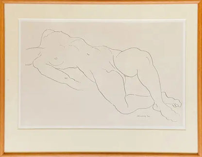 Horace Brodsky - Essence of Line, ink on paper, 20th century - Darnley Fine Art