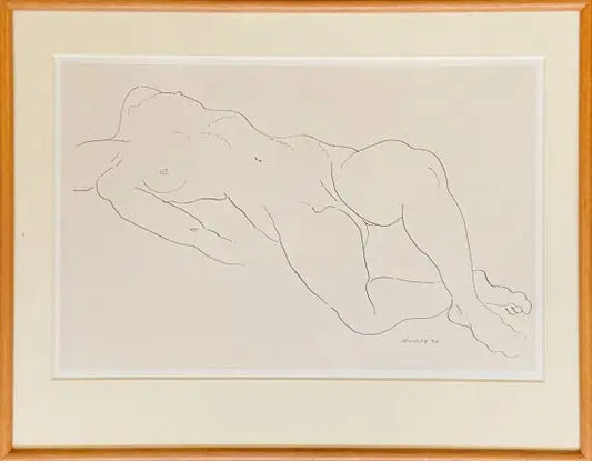 Horace Brodsky - Essence of Line, ink on paper, 20th century - Darnley Fine Art