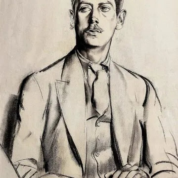 James Stroudley - Florentine Gent, graphite on paper, 20th century - Darnley Fine Art