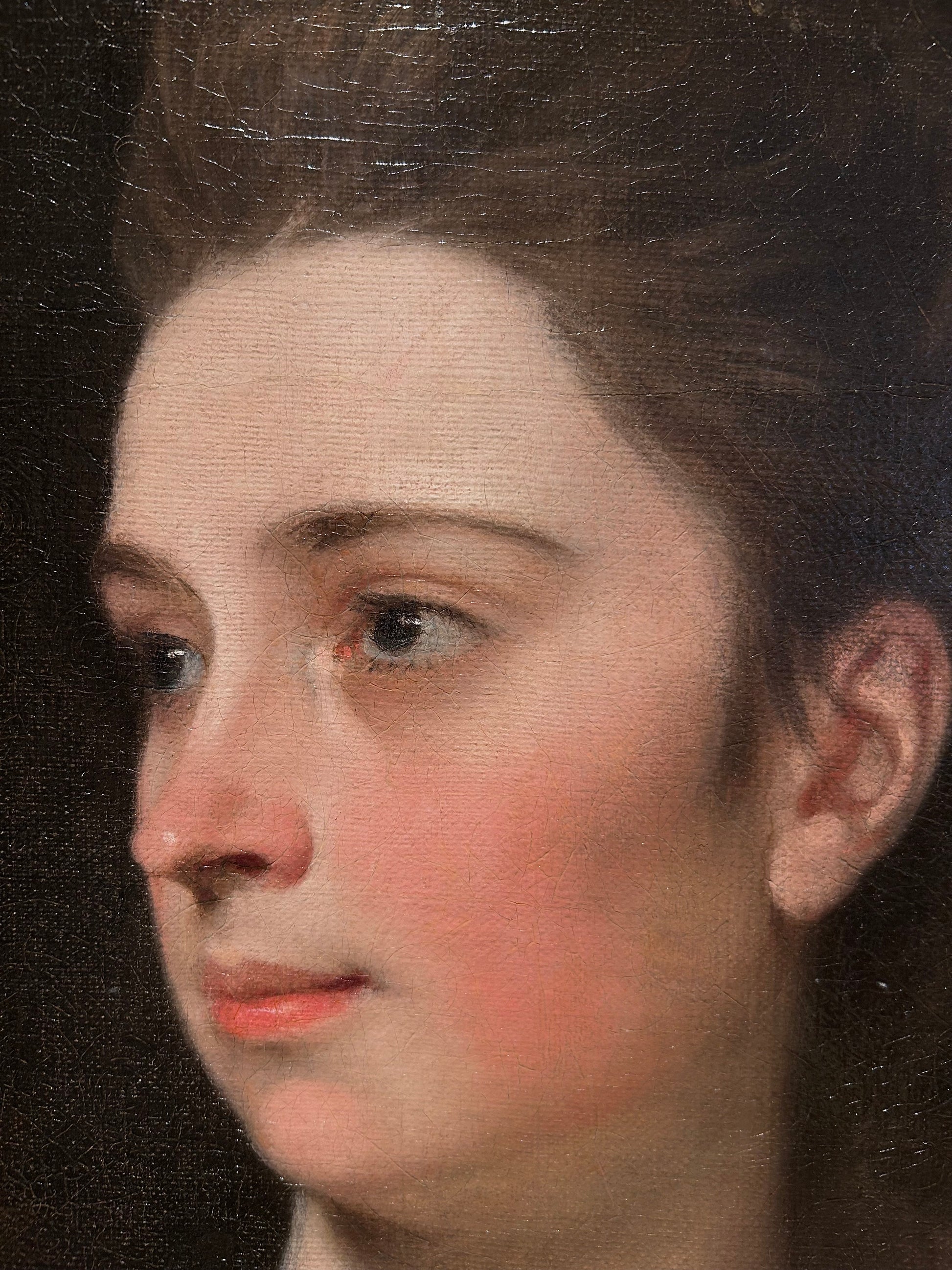 George Romney - Portrait of Lady Anne Dutton, oil on canvas, 18th century - Darnley Fine Art