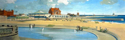 Frederick Donald Blake - Gorleston on Sea, Norfolk, gouache, 20th century - Darnley Fine Art
