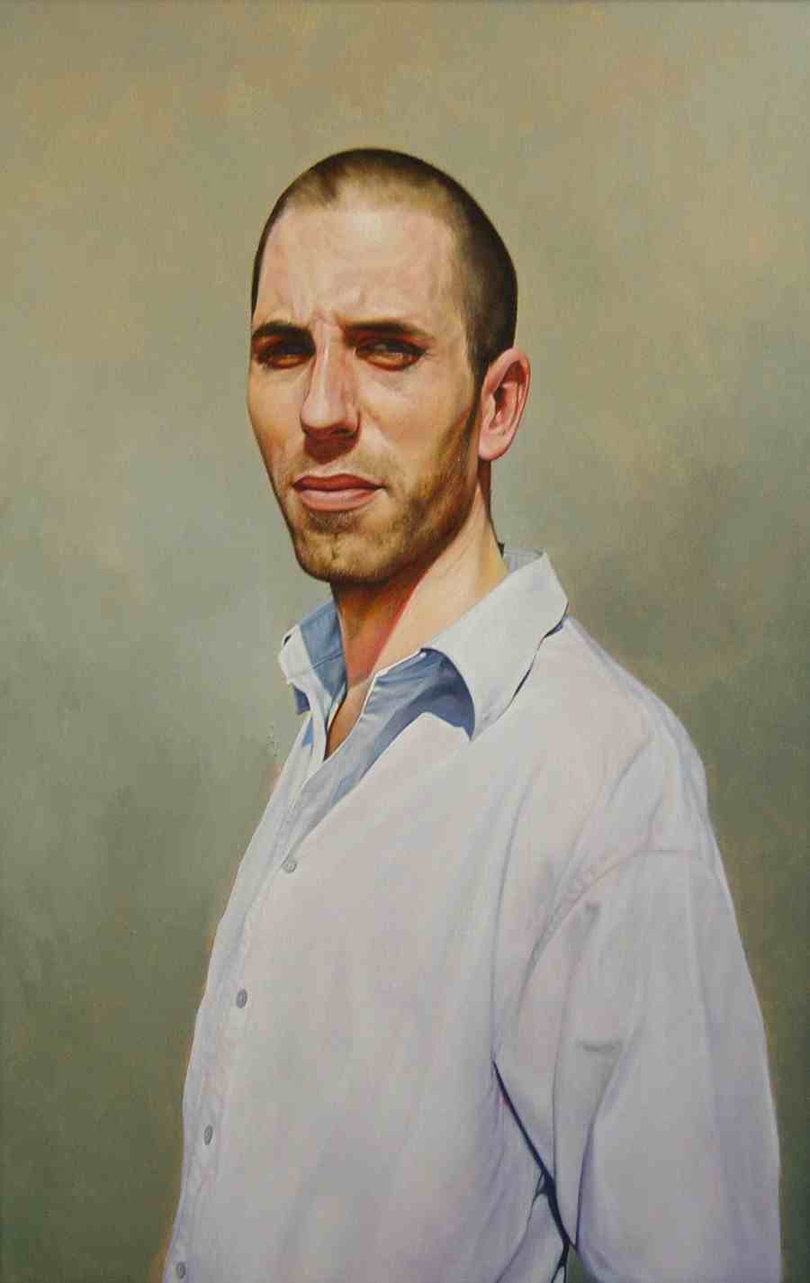 Jeremy Andrews - Self, oil on canvas, 21st century - Darnley Fine Art
