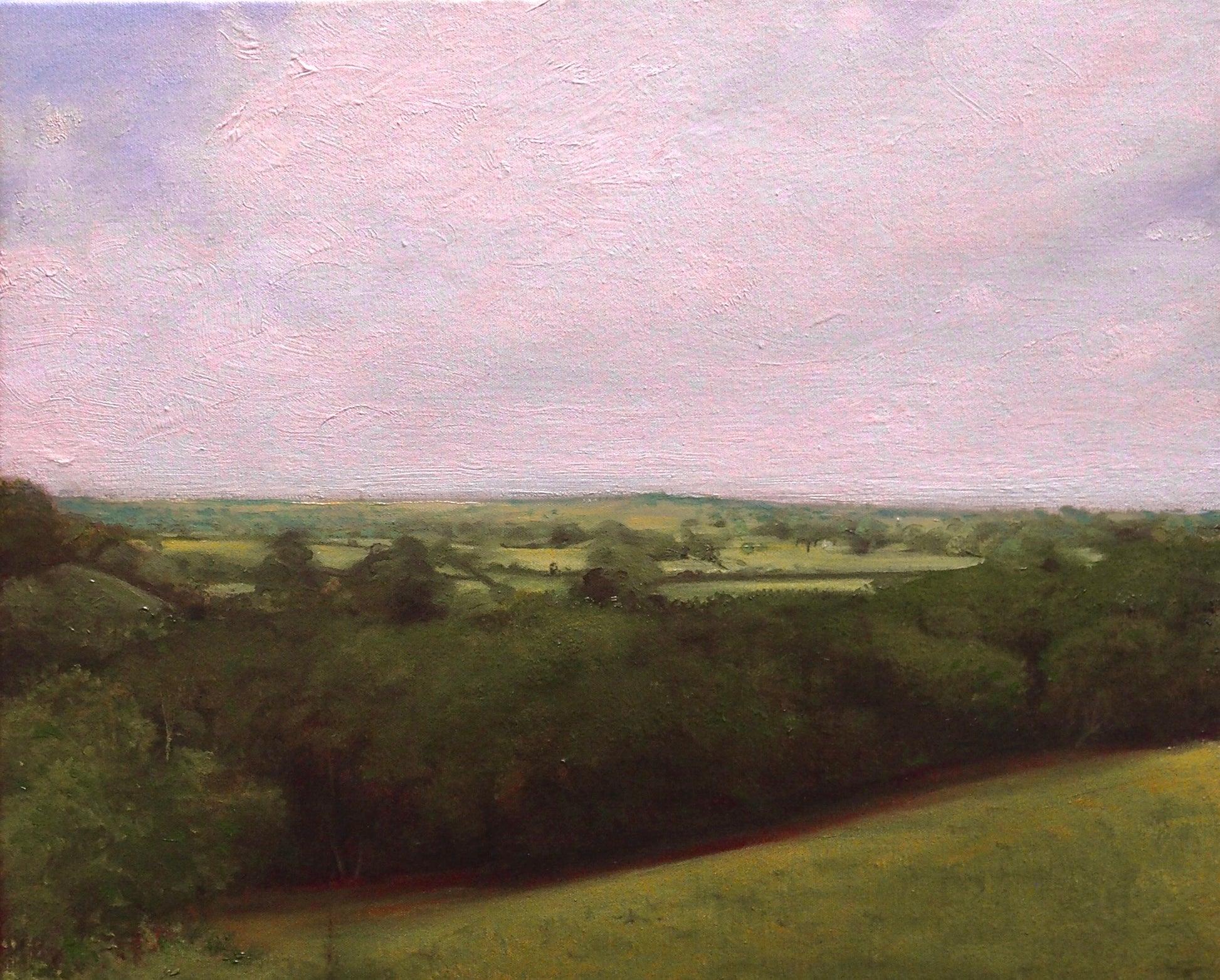Jeremy Andrews - Welsh Landscape, oil on canvas, 21st century - Darnley Fine Art