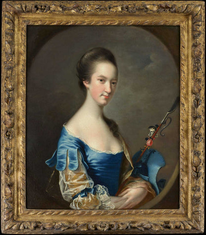 Portrait of a Lady with a Shepherd's Crook