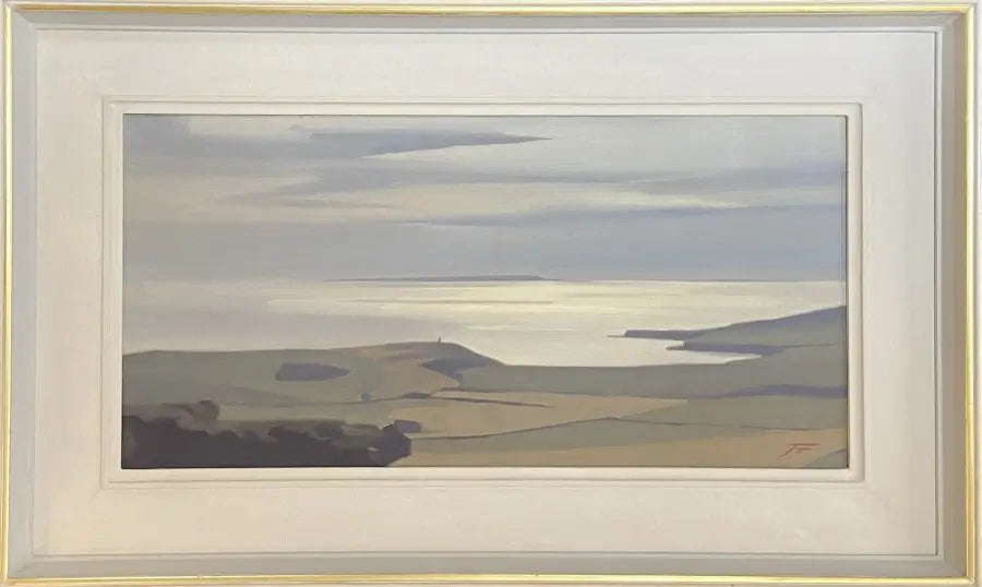 James Fry - Kimmeridge Bay, oil on canvas, 20th century - Darnley Fine Art