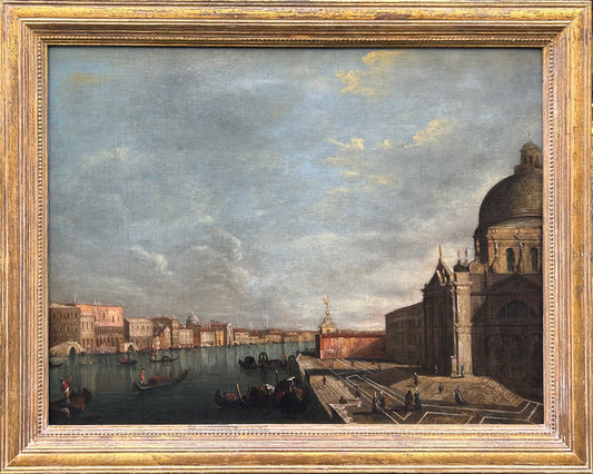 Italian School - La Salute, Venice, oil on canvas, 19th century - Darnley Fine Art