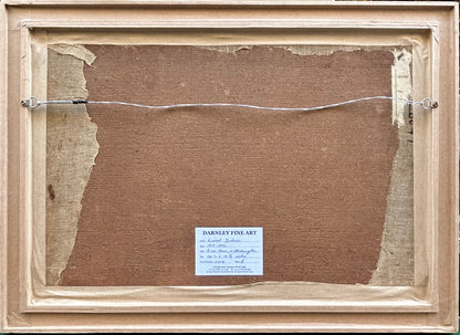 Lionel Bulmer - River Arun, Littlehampton, oil on board, 20th century - Darnley Fine Art