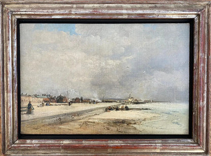 James Webb - Littlehampton, Sussex, oil on board, 19th century - Darnley Fine Art