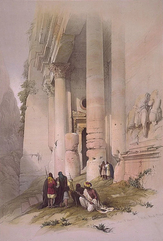 Lower Portion of El Khasne, Petra