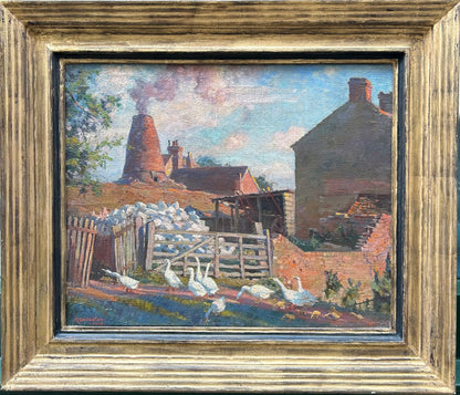 Margaret Dovaston - The Awakening of Spring, oil on canvas, early 20th century - Darnley Fine Art