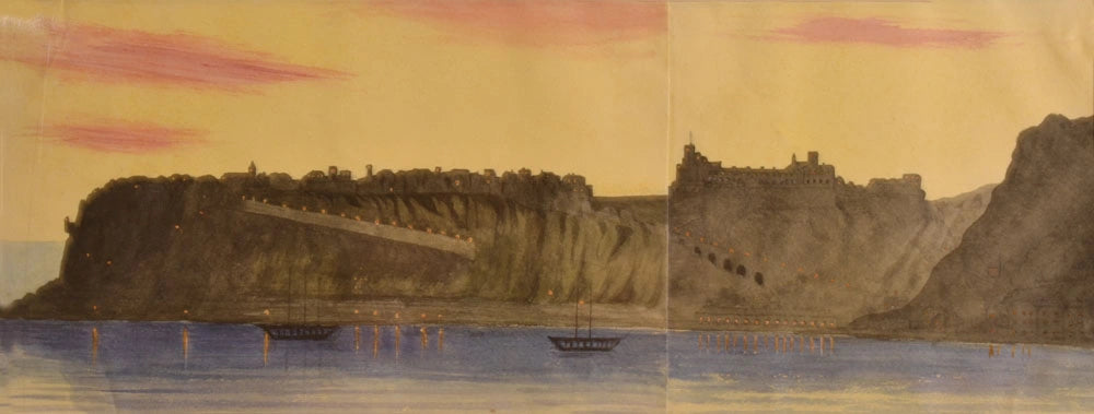 Gertrude Baskerville - Monaco, watercolour, 19th century - Darnley Fine Art