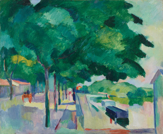 Promenade au Bord de L'Oise (Promenade on the Banks of the Oise)