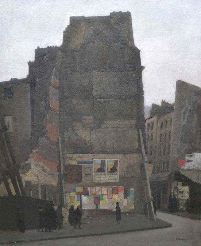 Sir Herbert James Gunn - Paris, oil on canvas, early 20th century - Darnley Fine Art