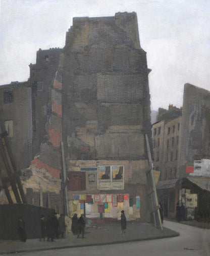 Sir Herbert James Gunn - Paris, oil on canvas, early 20th century - Darnley Fine Art