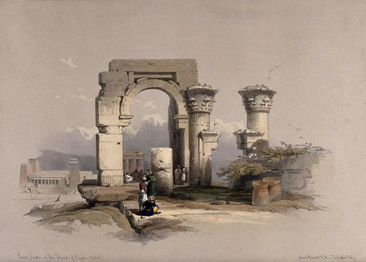 Part Of The Ruins Of A Temple On The Island Of Bigge – Nubia