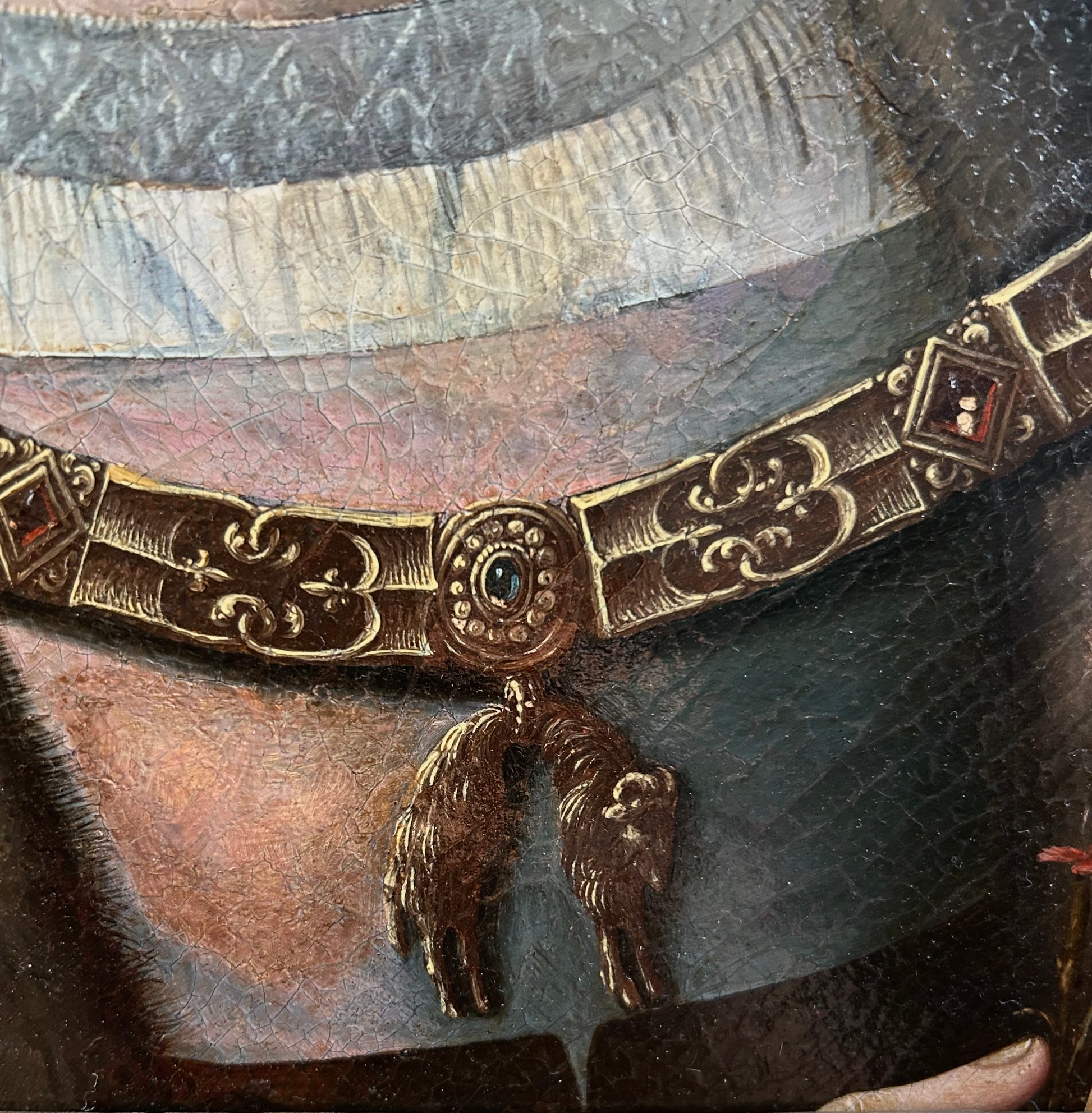 Circle of Hans Maler - Portrait of Charles V, oil on panel, 16th century - Darnley Fine Art