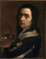 Guillaume Courtois - Portrait of a Young Man, oil on canvas, 17th century - Darnley Fine Art