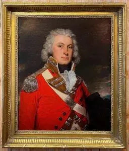 William Beechey - Portrait of an Officer of the 67th Foot (South Hampshire) Regiment, oil on canvas, late 18th century - Darnley Fine Art