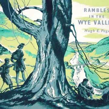 Gwynn - Rambles in the Wye Valley, gouache on paper, early 20th century - Darnley Fine Art
