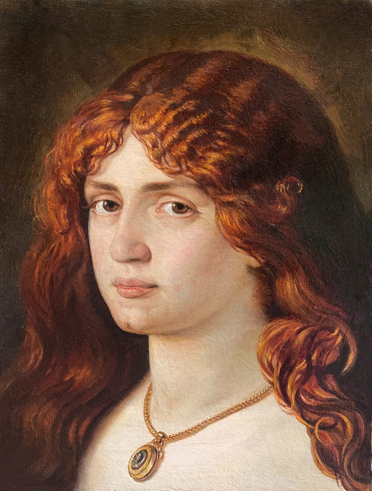 Portrait of a Red Haired Lady