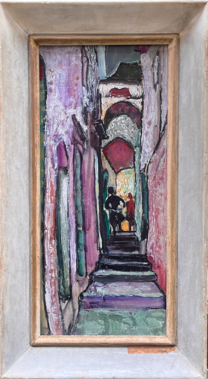 Figures in an Archway