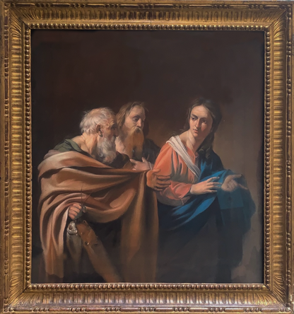 Robert Edge Pine - The Callings of St Andrew and St Peter, chalk on paper, 18th century - Darnley Fine Art