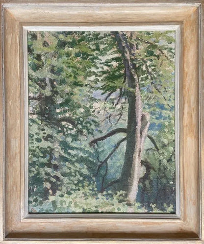 Marjorie Sherlock - Spring in Dorset, oil on board, 20th century - Darnley Fine Art