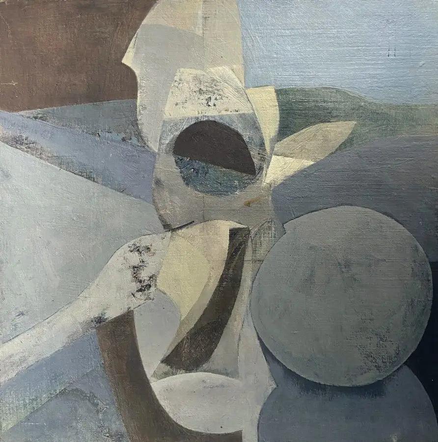 Rob Shepherd - Still Life with Sheep Skull, oil on canvas, late 20th century - Darnley Fine Art