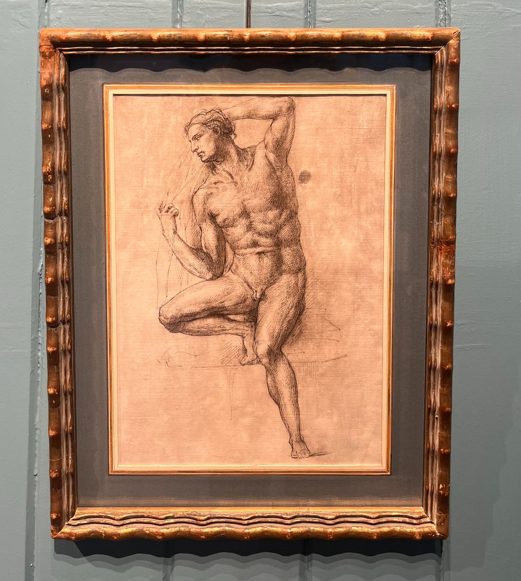 Study of an Ignudo