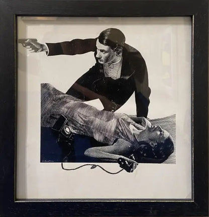 Anthony Baum - The Incident, mixed media, 20th century - Darnley Fine Art
