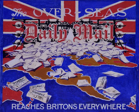 Lesley Wilson - The Overseas Daily Mail, gouache, early 20th century - Darnley Fine Art