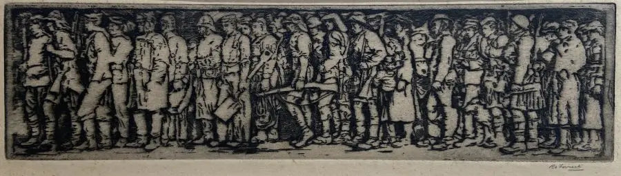 Robert Smith Forrest - The Souls of the Righteous, etching, 20th century - Darnley Fine Art