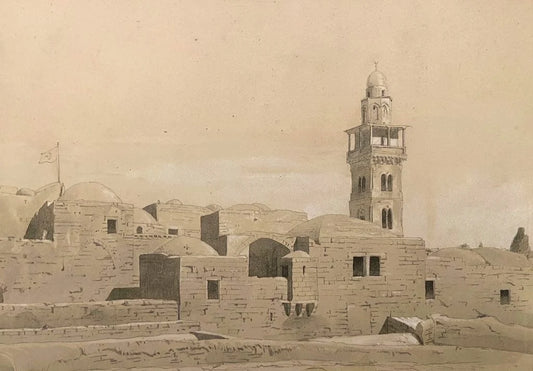 View from Latin Convent – Jerusalem